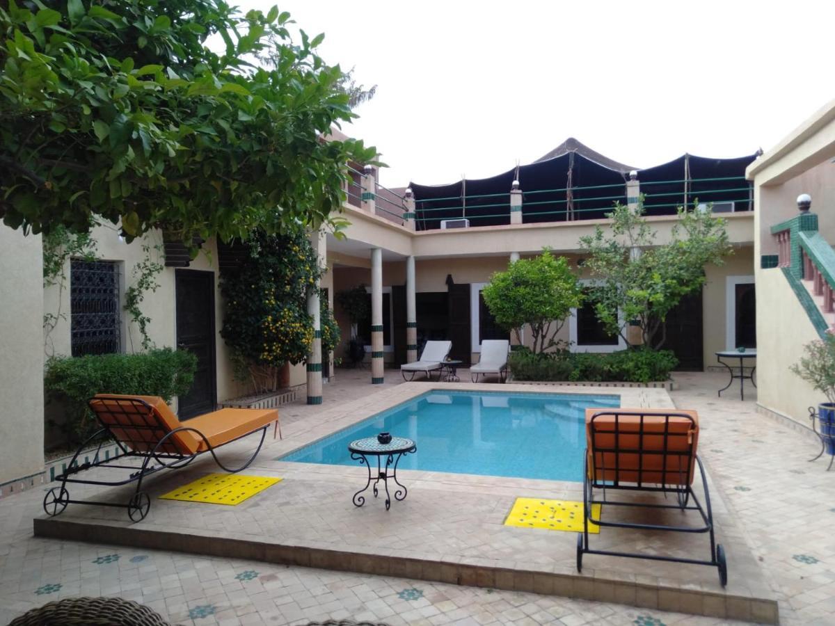 Riad Rime Garden Marrakech Lagouassem Kültér fotó