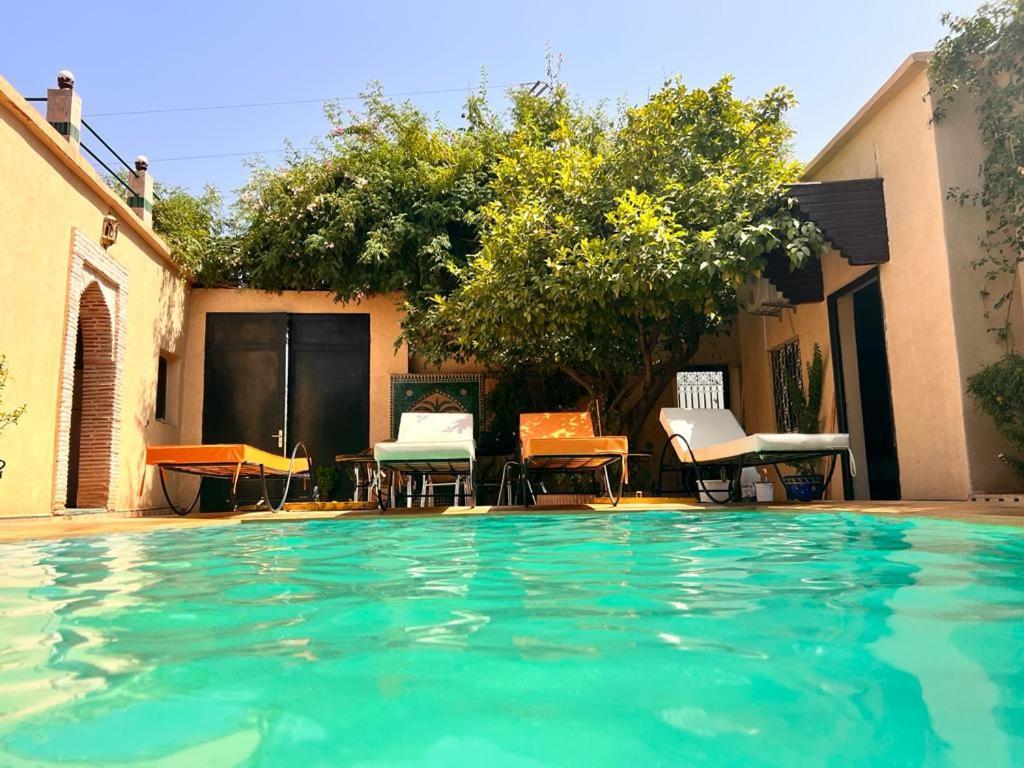 Riad Rime Garden Marrakech Lagouassem Kültér fotó