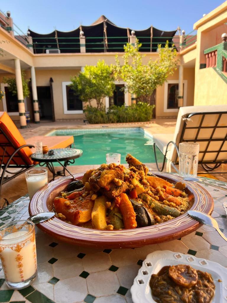 Riad Rime Garden Marrakech Lagouassem Kültér fotó
